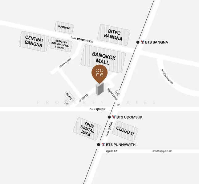 CORE Udomsuk by UNI Living, Bangkok, 47 Udom Suk 18, Bang Na, Bangkok, , , Shophouse For Sale, by Property Sales, 11117797 - DDproperty.com