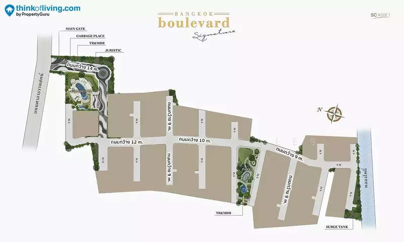 Bangkok Boulevard Signature Pinklao-Borom : บางกอก บูเลอวาร์ด ซิกเนเจอร์ ปิ่นเกล้า-บรมฯ, กรุงเทพ, Sala Thammasop Road, ศาลาธรรมสพน์, ทวีวัฒนา, กรุงเทพ, , บ้านเดี่ยว ขาย, โดย Property Sales, 11153647 - DDproperty.com