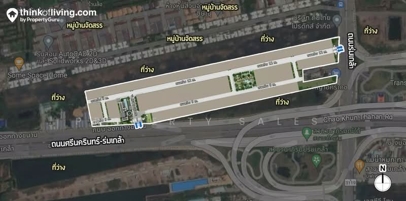 Grand Bangkok Boulevard Krungthepkritha : แกรนด์ บางกอก บูเลอวาร์ด กรุงเทพกรีฑา, กรุงเทพ, Srinakarin-Romklao Road, คลองสามประเวศ, ลาดกระบัง, กรุงเทพ, , บ้านเดี่ยว ขาย, โดย Property Sales, 11215646 - DDproperty.com