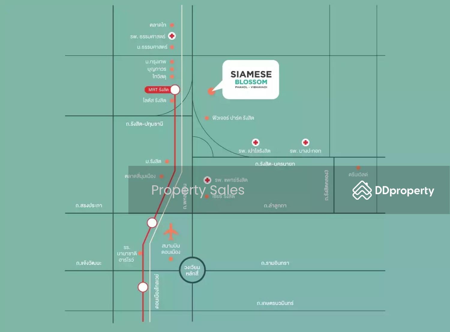 แผนผังโครงการ