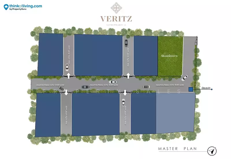 VERITZ Sathupradit 34, Bangkok, Bang Pong Pang, Yan Nawa, Bangkok, , , Townhouse For Sale, by Property Sales, 11271202 - DDproperty.com