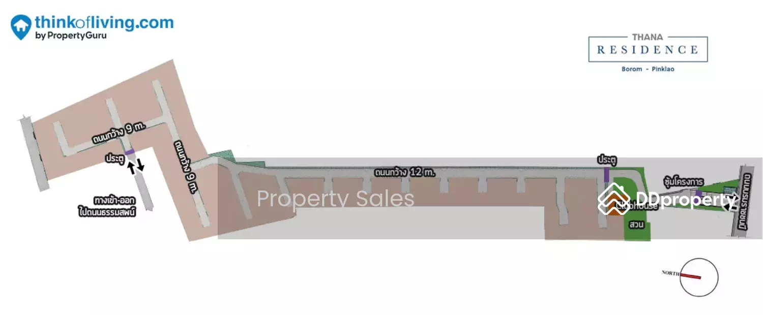 แผนผังโครงการ