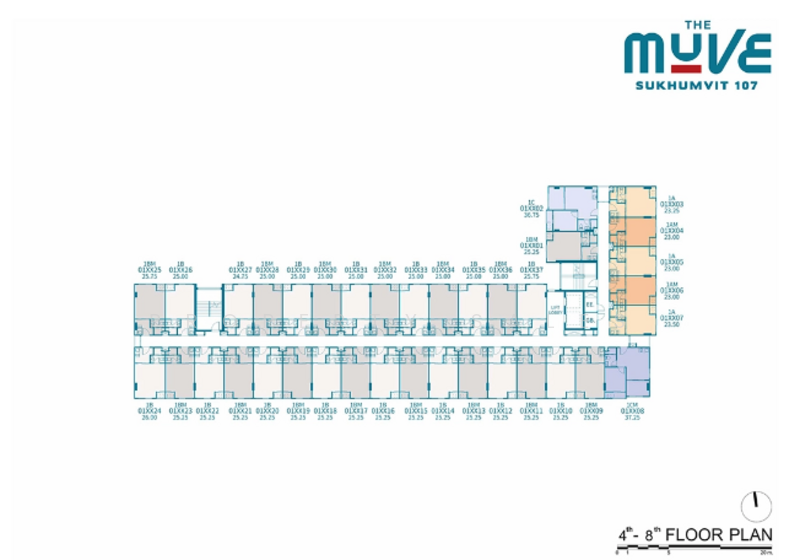 The Muve Sukhumvit 107, Samut Prakan, 107 Moo 9 Sukhumvit 107, Samrong Nua, Muang Samut Prakarn, Samut Prakan, , , Condo For Sale, by Property Sales, 11416738 - DDproperty.com