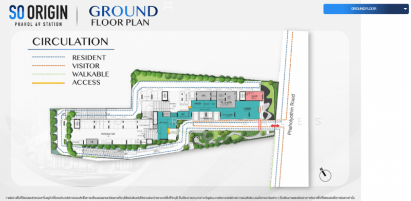 SO Origin Phahol 69 Station : โซ ออริจิ้น พหล 69 สเตชั่น, Bangkok, ถ.พหลโยธิน, Anusaowari, Bang Khen, Bangkok, , , Condo For Sale, by Origin via PropertyScout, 11569114 - DDproperty.com