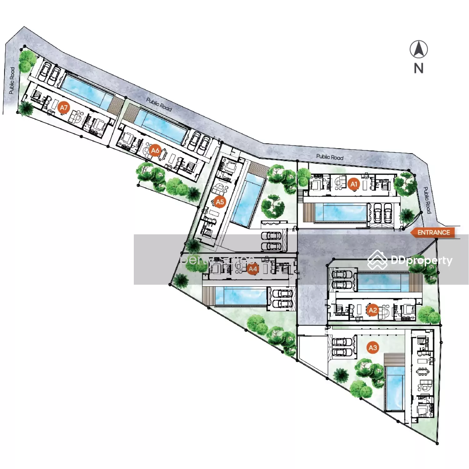 แผนผังโครงการ