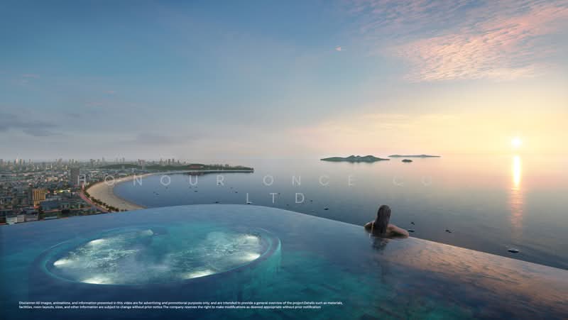 For Sale - Once Wongamat : วันซ์วงศ์อมาตย์, Chon Buri (Pattaya)