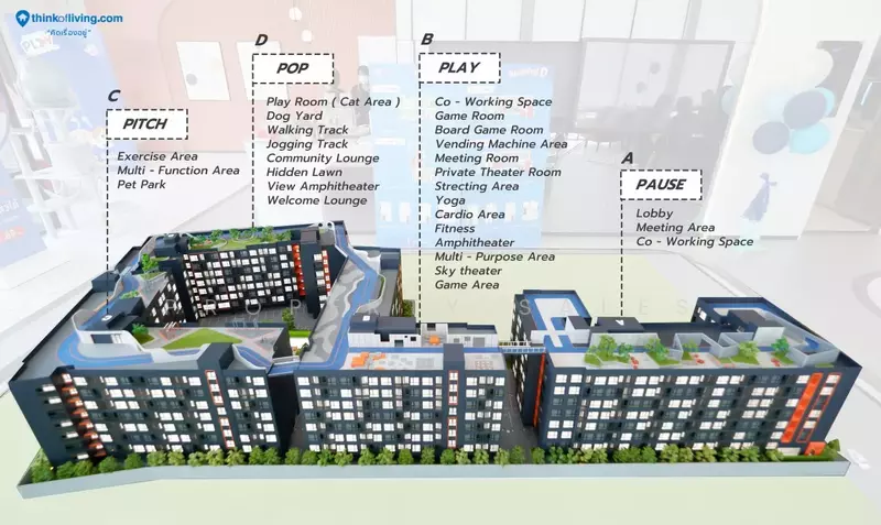 Origin Play Sri Udom Station, Bangkok, Bang Na Tai, Bang Na, Bangkok, , , Condo For Sale, by Origin via PropertyScout, 11829153 - DDproperty.com