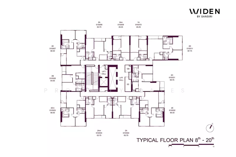 WIDEN by Sansiri, กรุงเทพ, 8/11 Nang Linchi Rd, ทุ่งมหาเมฆ, สาทร, กรุงเทพ, , คอนโด ขาย, โดย Sansiri via Plus Property, 60015071 - DDproperty.com