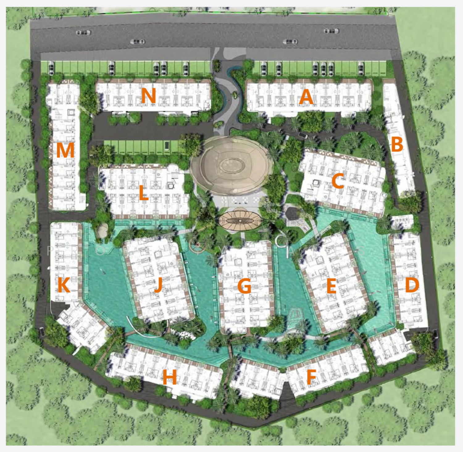 แผนผังโครงการ
