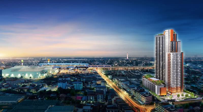 For Sale - The Origin Sukhumvit-Praksa : ดิ ออริจิ้น สุขุมวิท-แพรกษา, Samut Prakan