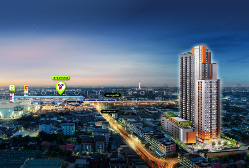 For Sale - The Origin Sukhumvit-Praksa : ดิ ออริจิ้น สุขุมวิท-แพรกษา, Samut Prakan