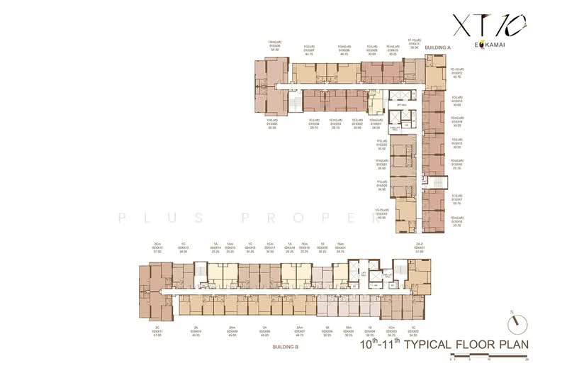 XT 10 Ekkamai, กรุงเทพ, 106 Sukhumvit Soi 63, คลองตันเหนือ, วัฒนา, กรุงเทพ, , คอนโด ขาย, โดย Sansiri via Plus Property, 60257398 - DDproperty.com