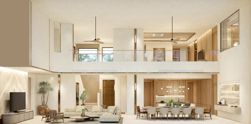 Grand Double Volume Living Area
