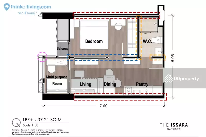 The Issara Sathorn : ดิ อิสสระ สาทร, กรุงเทพ, ถนนจันทน์, ทุ่งมหาเมฆ, สาทร, กรุงเทพ, , คอนโด ขาย, โดย Property Sales, 11081092 - DDproperty.com
