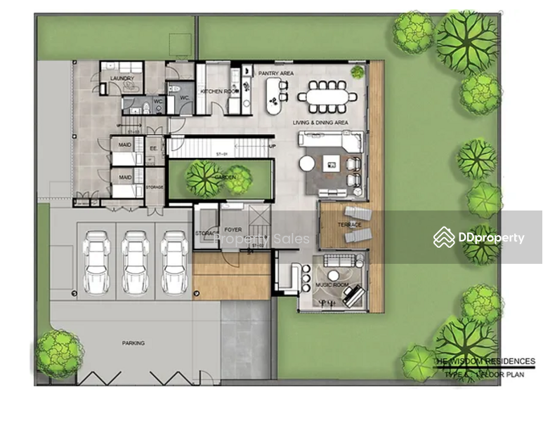 Wisdom First Residence, Chon Buri (Pattaya), Khao Mai Kaeo, Bang Lamung (Pattaya), Chon Buri (Pattaya), , , Single Detached House For Sale, by Property Sales, 11221312 - DDproperty.com