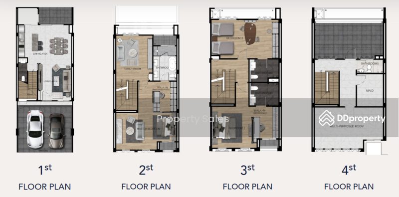 VERITZ Sathupradit 34, Bangkok, Bang Pong Pang, Yan Nawa, Bangkok, , , Townhouse For Sale, by Property Sales, 11271202 - DDproperty.com
