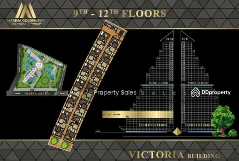 Marina Golden Bay, Chon Buri (Pattaya), Thepprasit Road, Bang Lamung, Bang Lamung (Pattaya), Chon Buri (Pattaya), , , Condo For Sale, by Property Sales, 11039299 - DDproperty.com
