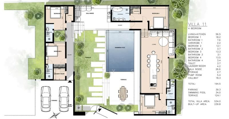 SOHO Residence Koh Samui, สุราษฎร์ธานี, บ่อผุด, เกาะสมุย, สุราษฎร์ธานี, , วิลล่า ขาย, โดย Land Scout Asia via FazWaz, 60248507 - DDproperty.com