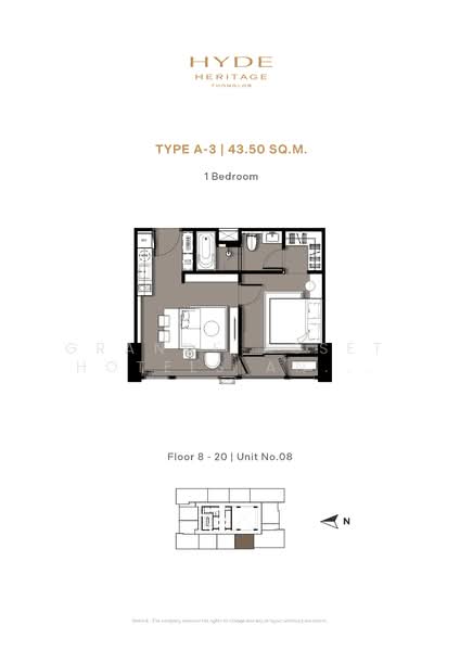 Hyde Heritage Thonglor : ไฮด์ เฮอริเทจ ทองหล่อ, กรุงเทพ, 1199 ซอยสุขุมวิท 59, คลองตันเหนือ, วัฒนา, กรุงเทพ, , คอนโด ขาย, โดย ฝ่ายขายโครงการ, 60257385 - DDproperty.com