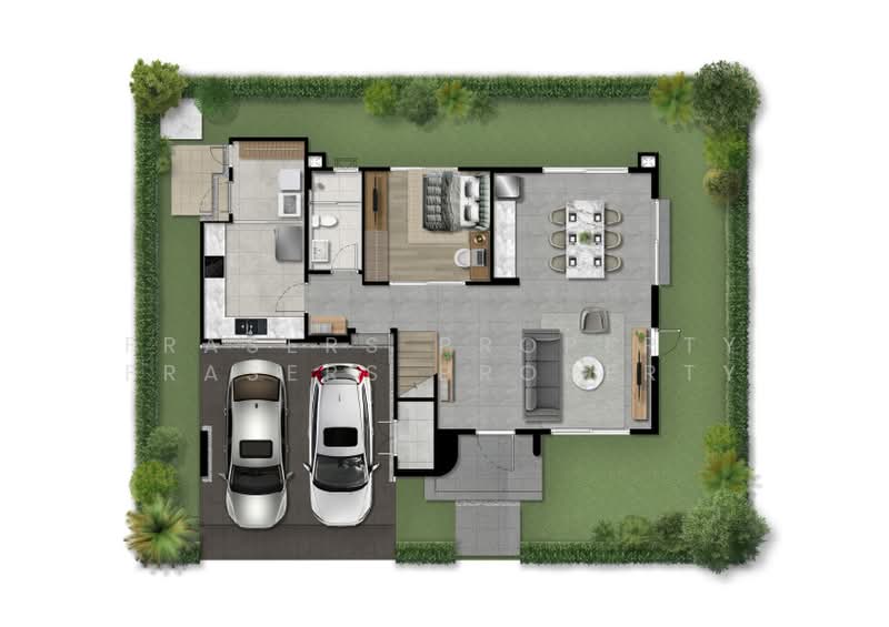 GUTE' Sukhumvit 76, Samut Prakan, ถนนเทศบาลสำโรงใต้ 6, Sam Rong Tai, Phra Pra Daeng, Samut Prakan, , , Single Detached House For Sale, by Frasers Property Frasers Property, 500482269 - DDproperty.com