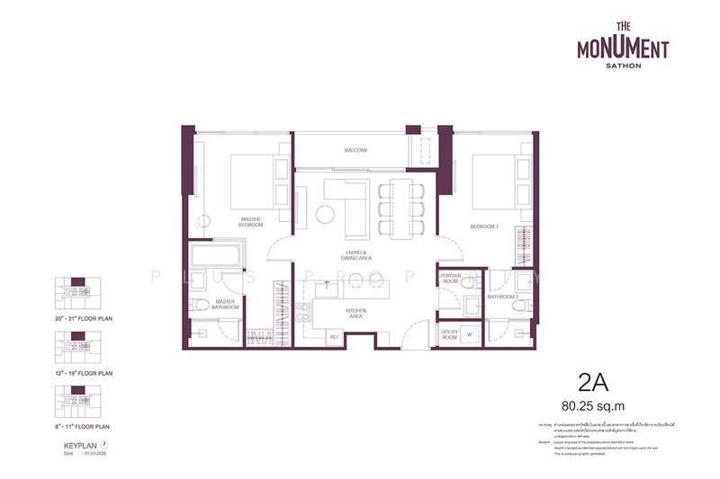 The Monument Sathon, กรุงเทพ, สีลม, บางรัก, กรุงเทพ, , คอนโด ขาย, โดย Plus Property, 500503604 - DDproperty.com