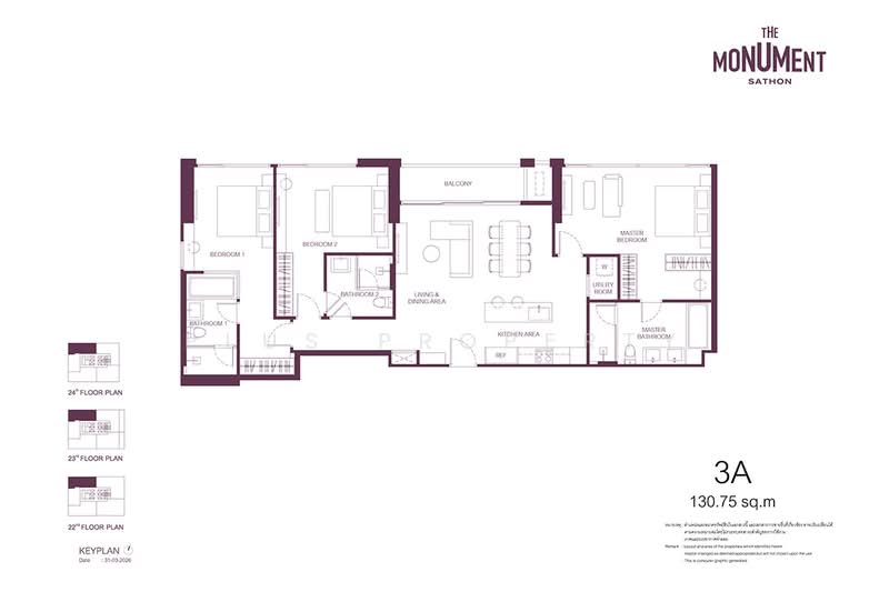 The Monument Sathon, กรุงเทพ, สีลม, บางรัก, กรุงเทพ, , คอนโด ขาย, โดย Plus Property, 500503604 - DDproperty.com