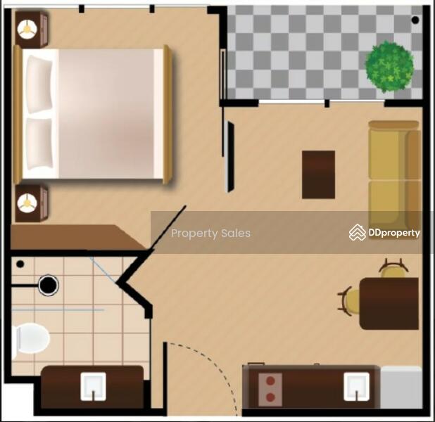 Harmonia City Garden, Chon Buri (Pattaya), Pattaya Road, Nong Pru, Bang Lamung (Pattaya), Chon Buri (Pattaya), , , Condo For Sale, by Property Sales, 11012909 - DDproperty.com