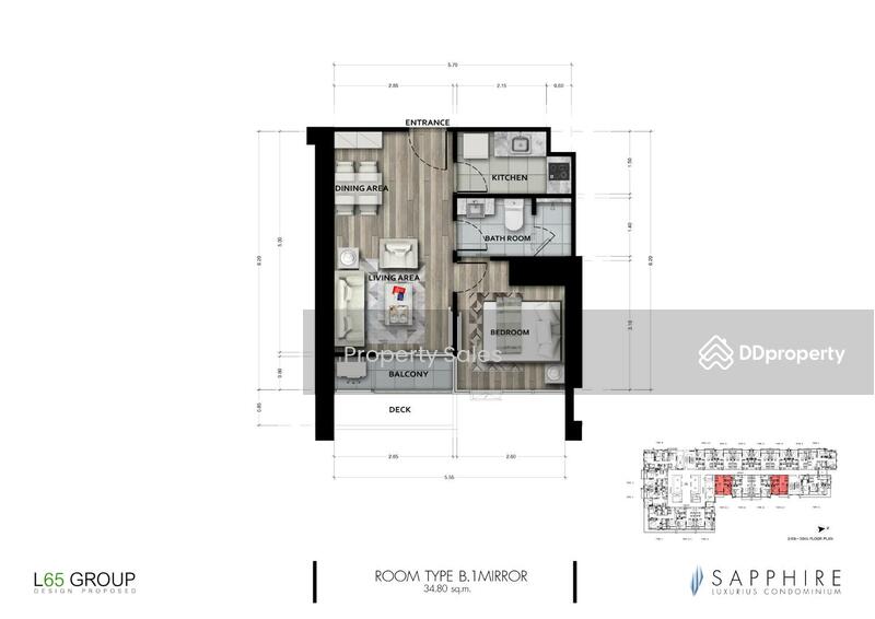 Sapphire Luxurious Condominium Rama III : แซฟไฟร์ ลักซูเรียส คอนโดมิเนียม พระราม 3, กรุงเทพ, 837 Rama III Road, บางโพงพาง, ยานนาวา, กรุงเทพ, , คอนโด ขาย, โดย Property Sales, 11022873 - DDproperty.com