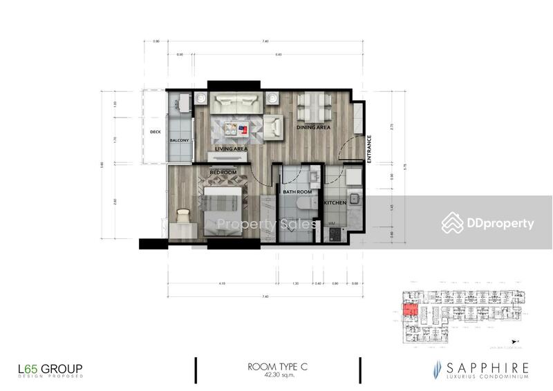 Sapphire Luxurious Condominium Rama III : แซฟไฟร์ ลักซูเรียส คอนโดมิเนียม พระราม 3, กรุงเทพ, 837 Rama III Road, บางโพงพาง, ยานนาวา, กรุงเทพ, , คอนโด ขาย, โดย Property Sales, 11022873 - DDproperty.com
