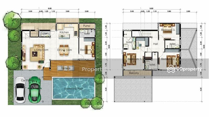 Zensiri Midtown Villas, Chon Buri (Pattaya), Soi 22 Chalemphrakiat, Nong Pru, Bang Lamung (Pattaya), Chon Buri (Pattaya), , , Villa For Sale, by Property Sales, 11055319 - DDproperty.com