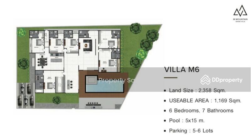 M Mountain Grand Villa, Chon Buri (Pattaya), Toongklom-Talman 13, Nong Pru, Bang Lamung (Pattaya), Chon Buri (Pattaya), , , Single Detached House For Sale, by Property Sales, 11064099 - DDproperty.com